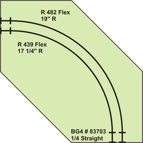 Standard Broad Curve Corner
module